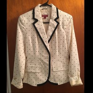 Polka Dot blazer